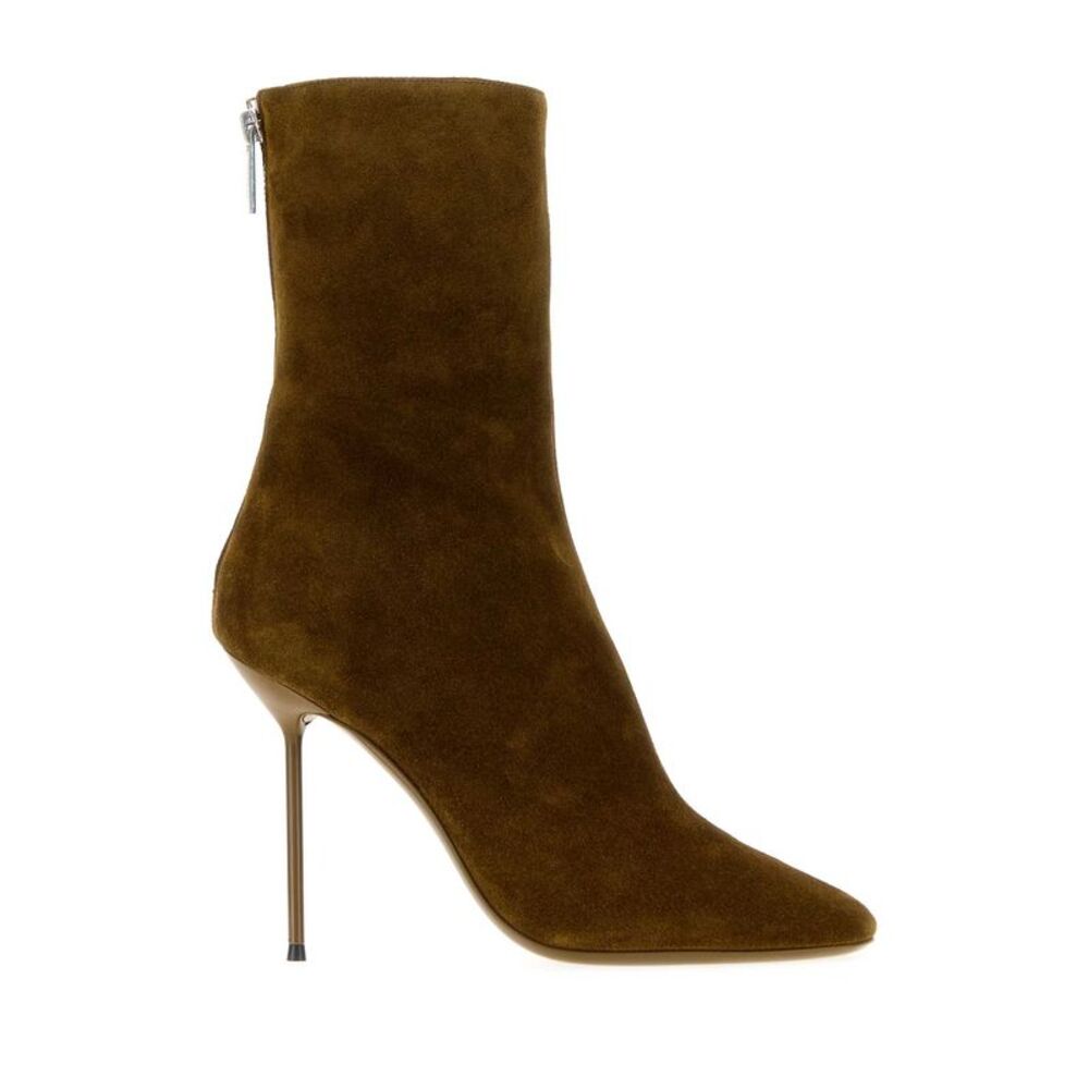 Paris Texas Women Mud Suede Lidia Ankle Boots